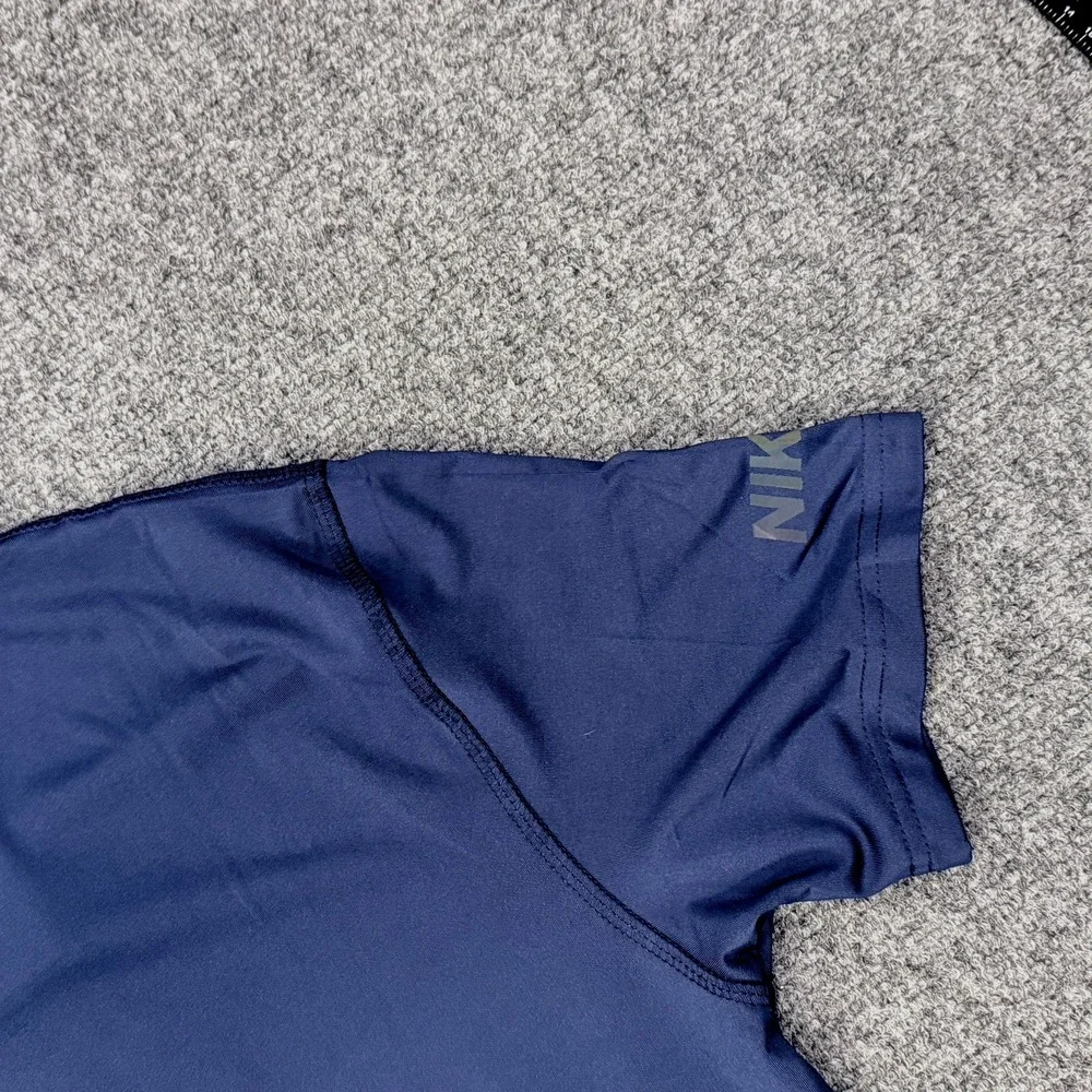 Nike‎ Swim Ultimate Tee Women's XL Shirt Dri-Fit Blue NWT Athletic Wear Running
